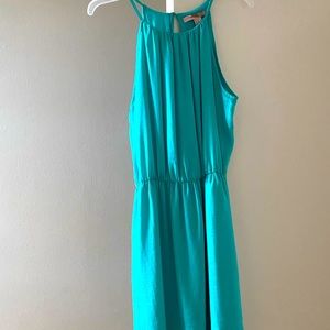 Turquoise cocktail dress XS